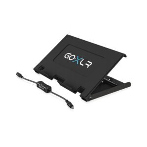 TC Helicon Go XLR Desk Stand All-Metal Adjustable For Go XLR Versatile Design With Four Adjustable Angles - Black