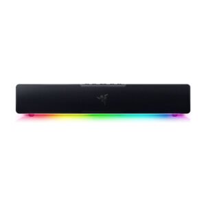 Razer Leviathan V2 X PC Soundbar with Full-Range Drivers: Compact Design, Chroma RGB, USB Type C Power and Audio Delivery, Bluetooth 5.0 - Black