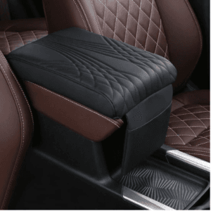PU Leather Memory Foam Armrest with Storage Pocket