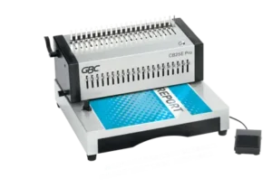 GBC CB25E Pro Heavy Duty Electric Punch and Comb Binding Machine Capacity 500 A4 Sheets