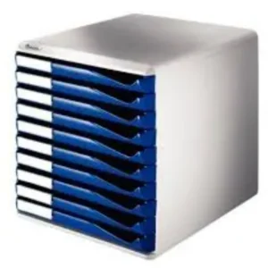 LEITZ DRAWER 10 TRAY RED 5281