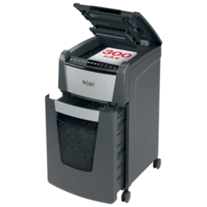 Rexel Optimum AutoFeed+ 300M Automatic Micro Cut Paper Shredder P5